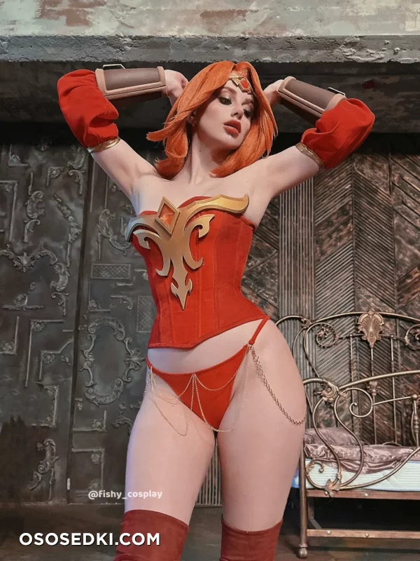 Daria Kravets | Fishy Cosplay - Lina - Defense Of The Ancients - 9
