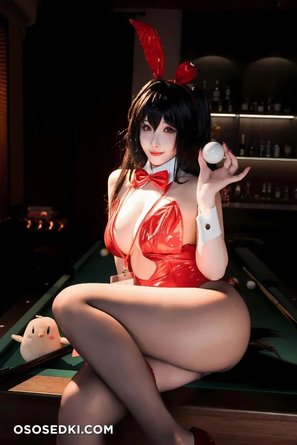 Rioko凉凉子 - 碧蓝航线 大凤 桌球兔女郎 - 24