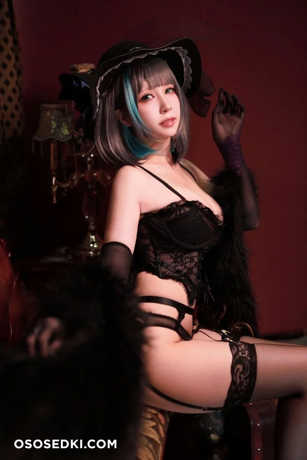 黑白御猫 – 柴郡旗袍 - 14