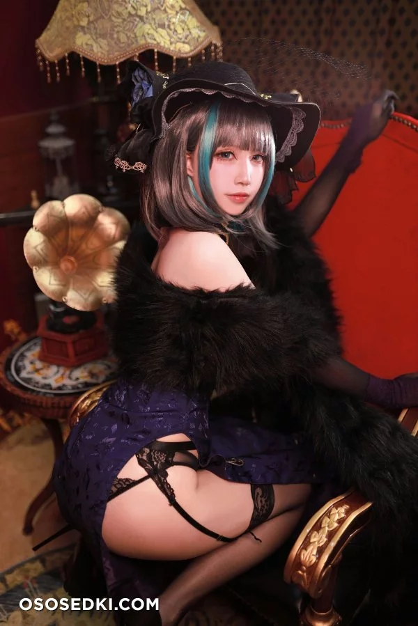 黑白御猫 – 柴郡旗袍 - 19