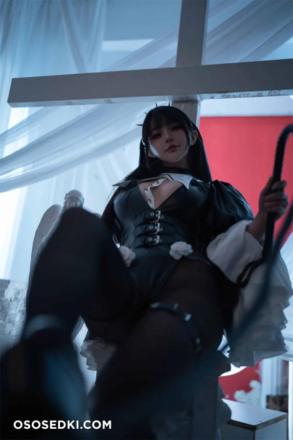 桜井宁宁 –皮衣修女 - 11