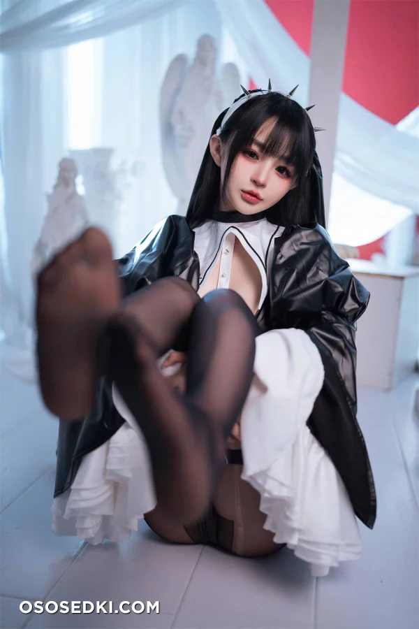 桜井宁宁 –皮衣修女 - 23