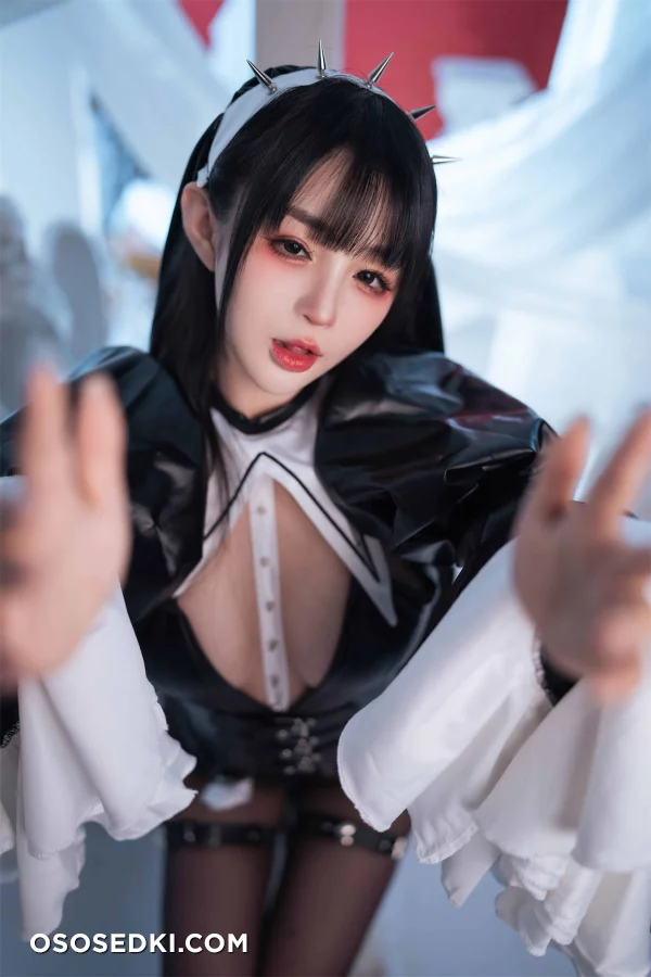 桜井宁宁 –皮衣修女 - 35
