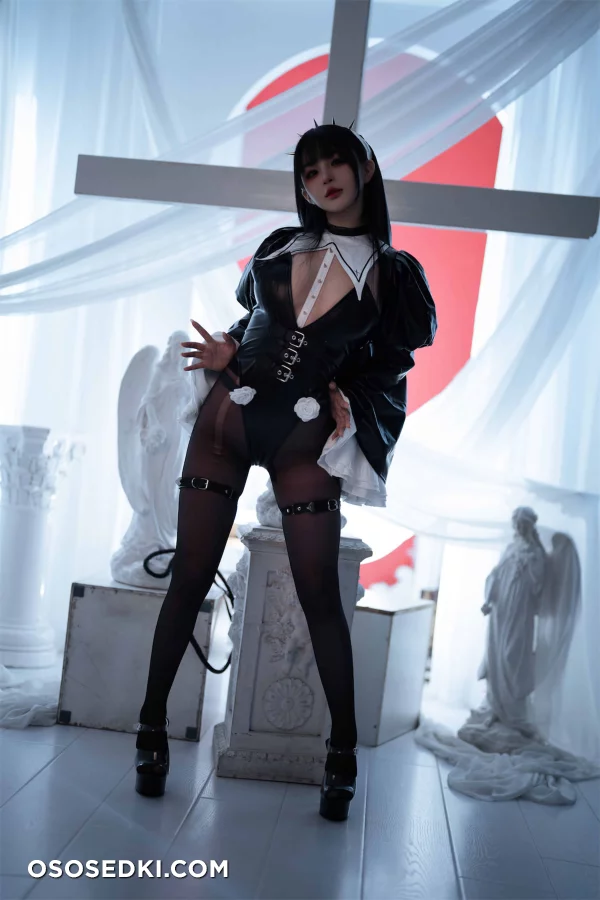 桜井宁宁 –皮衣修女 - 6