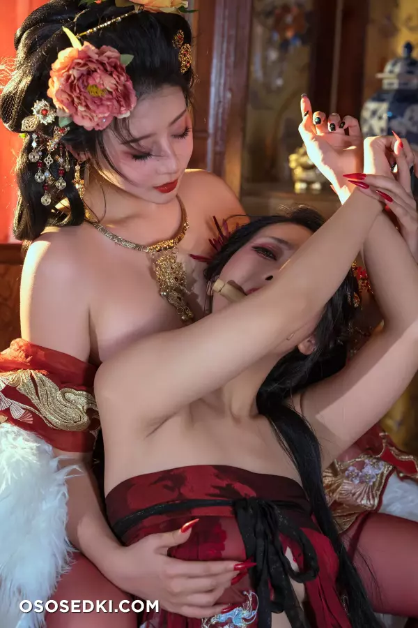 云溪溪 Yunx1x1 And 奶桃 And 奈汐酱nice - 青楼韵事 Part2 - 16