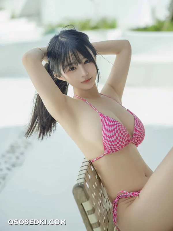 桜井宁宁 –  粉色比基尼 微风 - 11