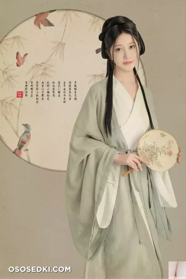 [网路收集] 福利姬 年年《 画中仙 白玉兰  - 15