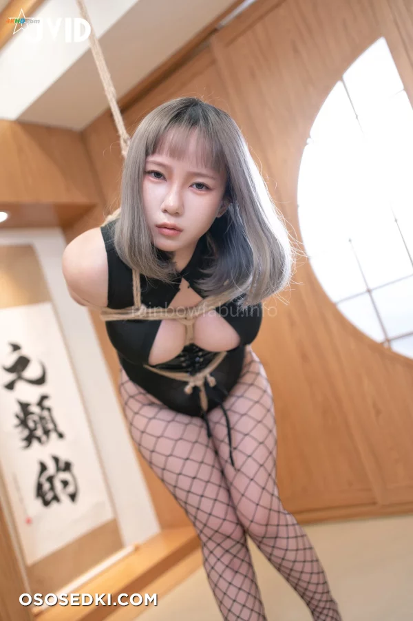 [JVID] 于心 – 【上空露二點】巨乳緊縛の調教志願可愛外表の淫蕩內心 - 44