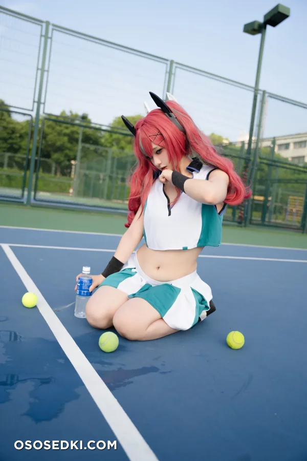 露Mercurius-i - 碧蓝航线 布莱默顿 炙热的网球练习 - Bremerton - Azur Lane - 14