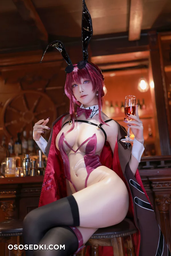 水淼Aqua cosplay Kafka Black Prom - HonkaiStar Rail - 45