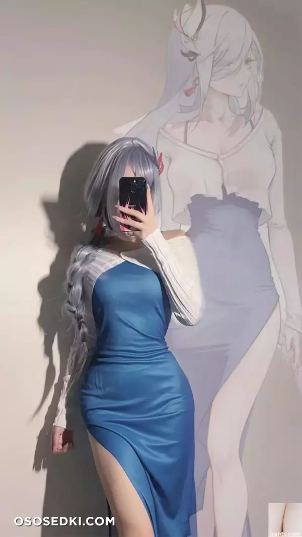 [网路收集] 福利少女Quan冉有点饿《申鹤同人礼服 》 - 7