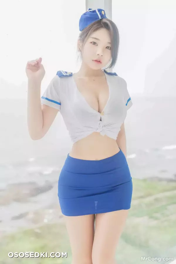 SAINT Photolife – Zzyuri (쮸리): Blue Marine (61 photos) - 23