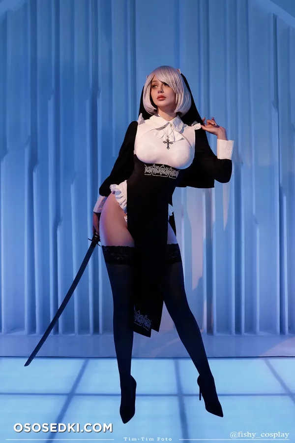 Daria Kravets  Fishy Cosplay - 2b - Nier Automata - 1