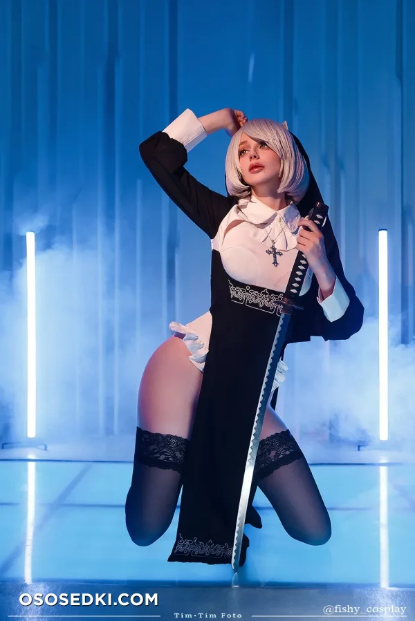 Daria Kravets  Fishy Cosplay - 2b - Nier Automata - 6