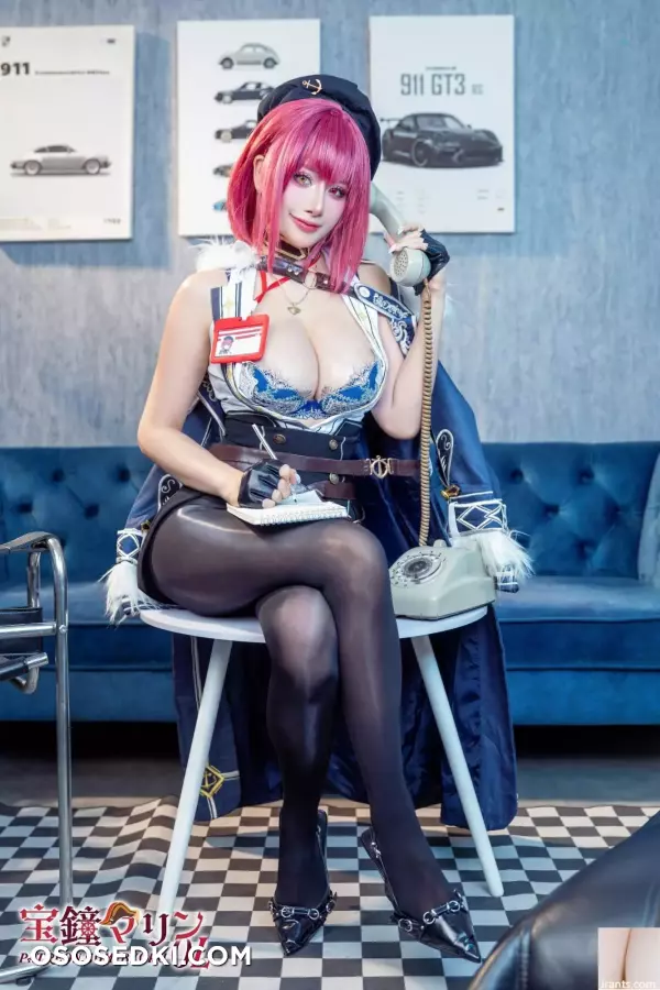 Welfare Girl Byoru "Byoru – Houshou Marine OL" VIP Exclusive Full [76P] - 9