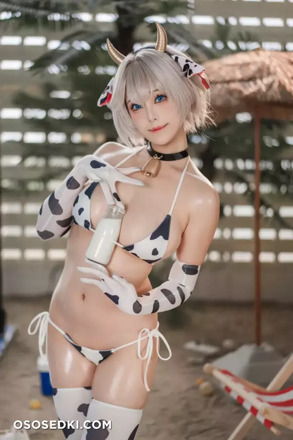 Honey Cat Fur - Brown Dust Tyrese Cow Bikini - 103
