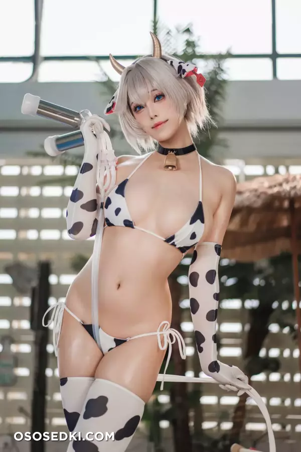 Honey Cat Fur - Brown Dust Tyrese Cow Bikini - 161