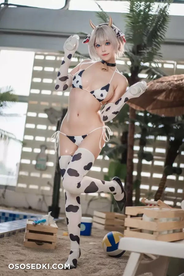 Honey Cat Fur - Brown Dust Tyrese Cow Bikini - 32