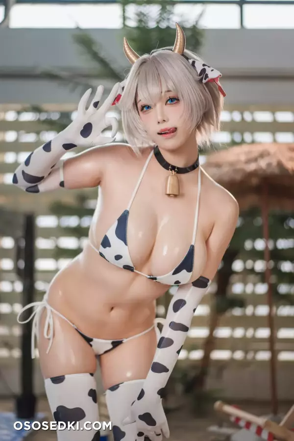 Honey Cat Fur - Brown Dust Tyrese Cow Bikini - 45