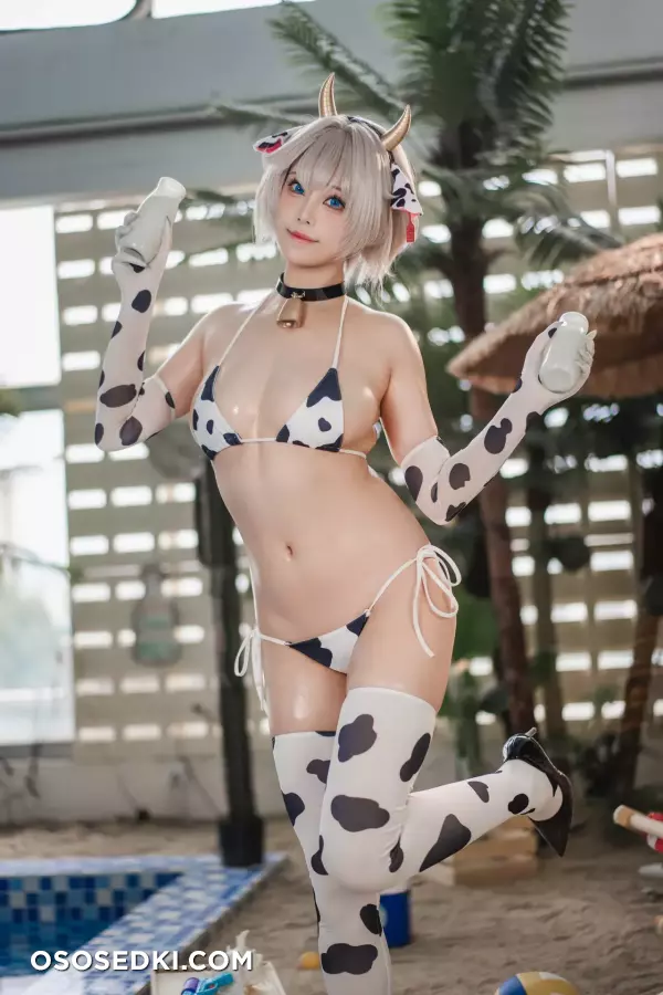 Honey Cat Fur - Brown Dust Tyrese Cow Bikini - 85