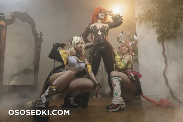 [Lada Lyumos & Lady Melamori & Zoe Volf] Mavuika & Varesa & Xilonen - 12