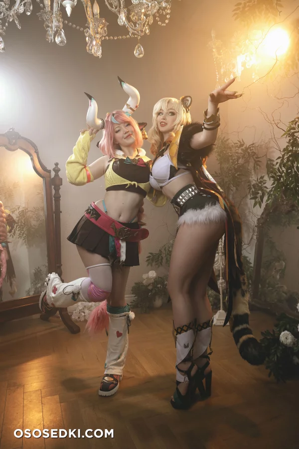 [Lada Lyumos & Lady Melamori & Zoe Volf] Mavuika & Varesa & Xilonen - 2