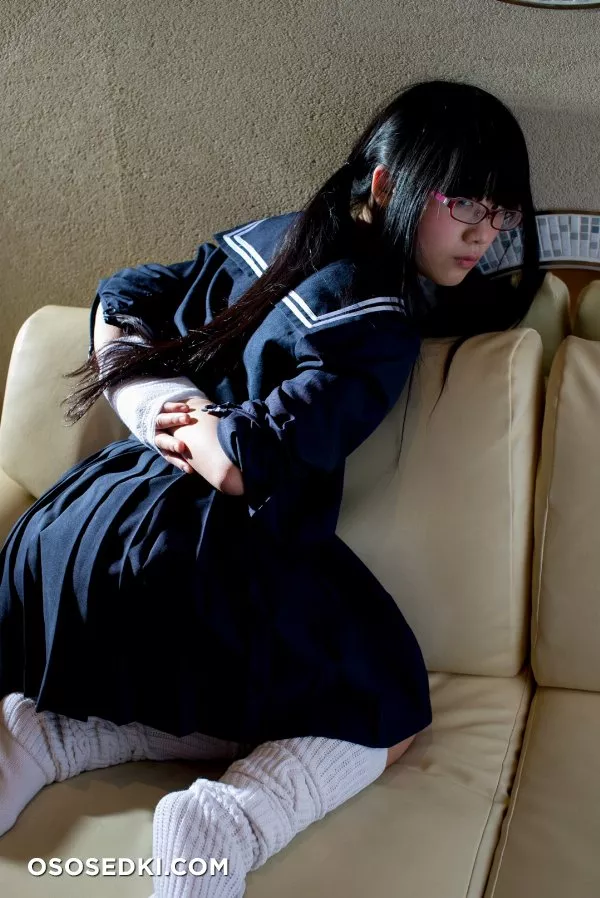 [Kitaeri] Eri Kitamura きたえりー 眼鏡っ娘を縄とかプチプチとかサランラップ で拘束してみた - 116