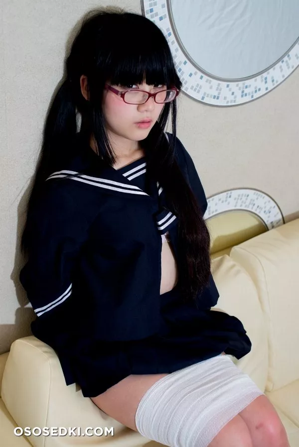 [Kitaeri] Eri Kitamura きたえりー 眼鏡っ娘を縄とかプチプチとかサランラップ で拘束してみた - 119