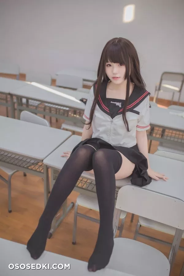 Yoko宅夏Cos - 黑丝JK - 26
