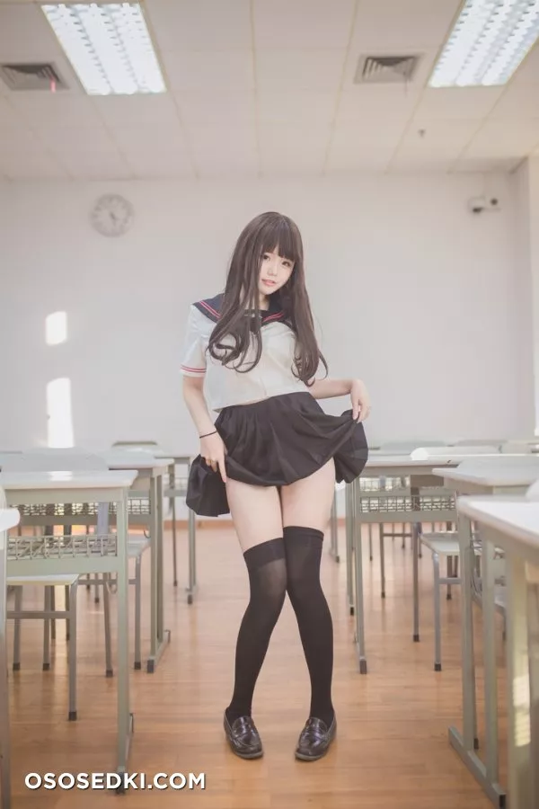 Yoko宅夏Cos - 黑丝JK - 34