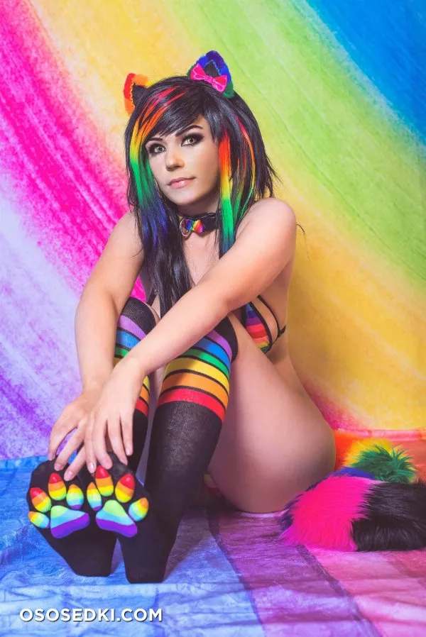 rainbow bikini (Danielle Beaulieu) - 5