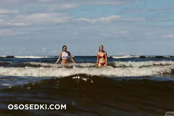 Two Girls One Swimsuit - 18