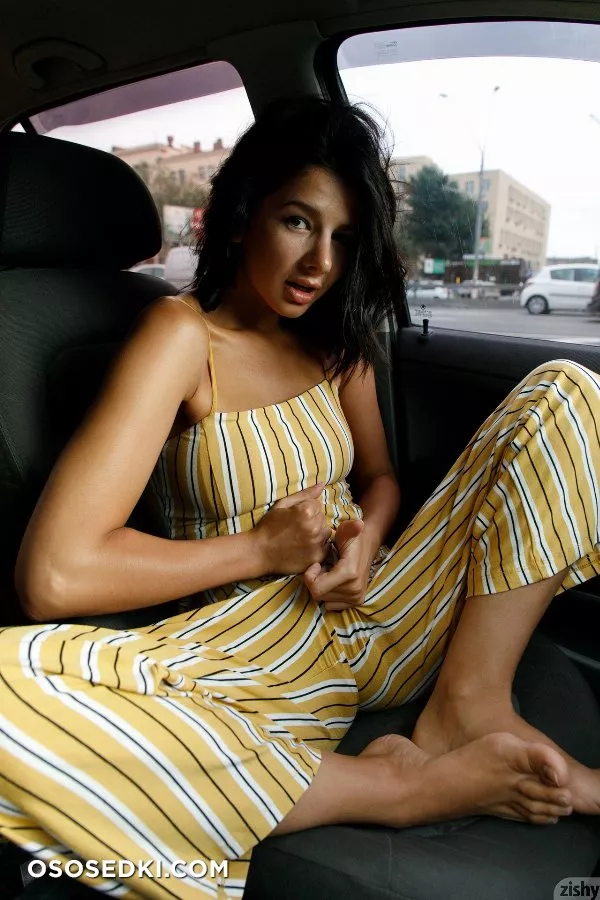 Nadia Serbinenko Drives a Skoda - 23