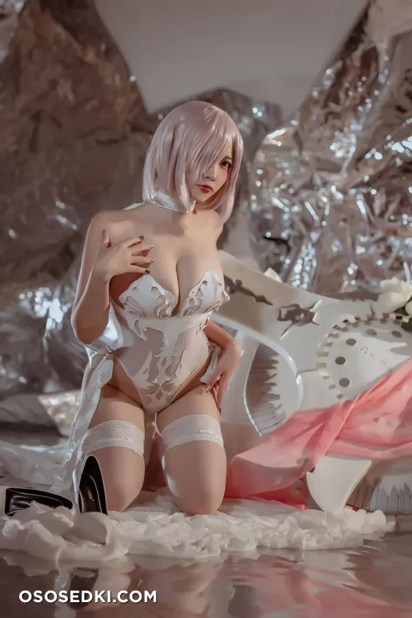 Erzuo Nisa. Mash Kyrielight. Fate Grand Order. Wedding Dress - 21