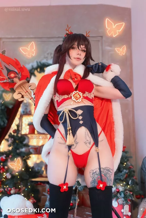 [67] Hu Tao Christmas - Genshin Impact - 1