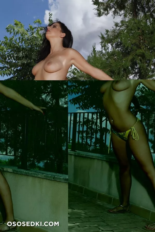 Coral May-Strips nude from her bikini outside - 67