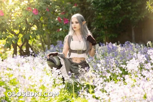 Genevieve (Forbidden Realm) Hyacinth erotic cosplay set - 4