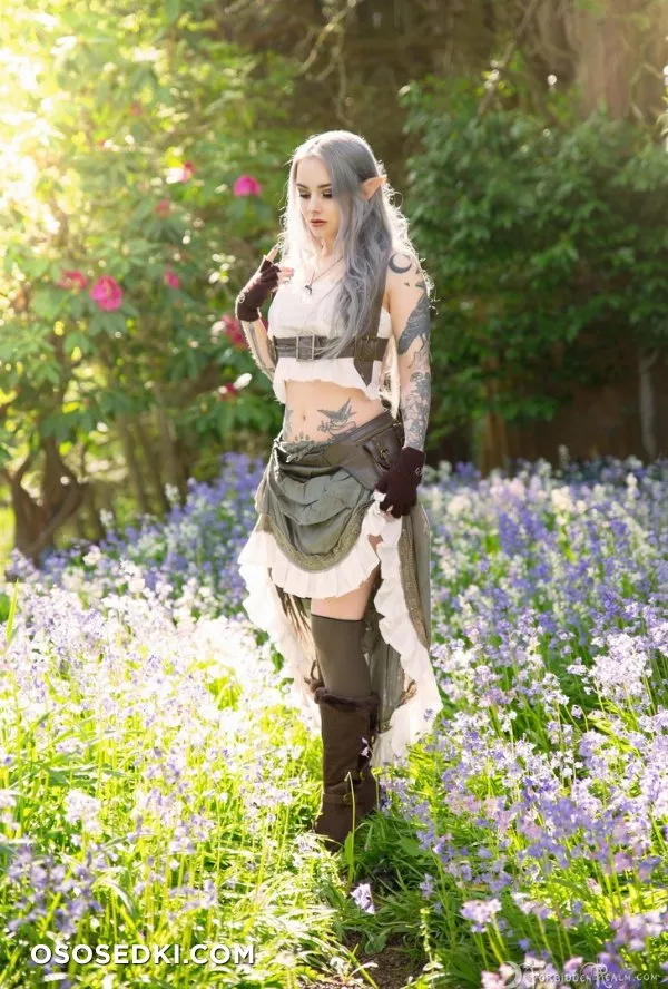 Genevieve (Forbidden Realm) Hyacinth erotic cosplay set - 27