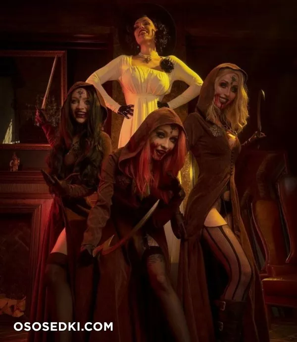 Lady Dimitrescu & Bela Dimitrescu & Cassandra Dimitrescu & Daniela Dimitrescu (Resident Evil) Octokuro & Lera Himera & Leah Meow & Zirael Rem - 10