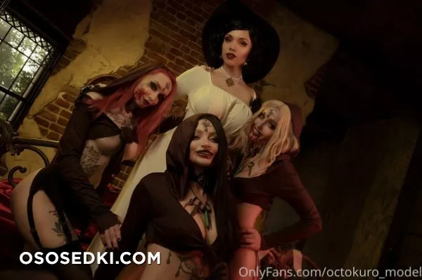 Lady Dimitrescu & Bela Dimitrescu & Cassandra Dimitrescu & Daniela Dimitrescu (Resident Evil) Octokuro & Lera Himera & Leah Meow & Zirael Rem - 13