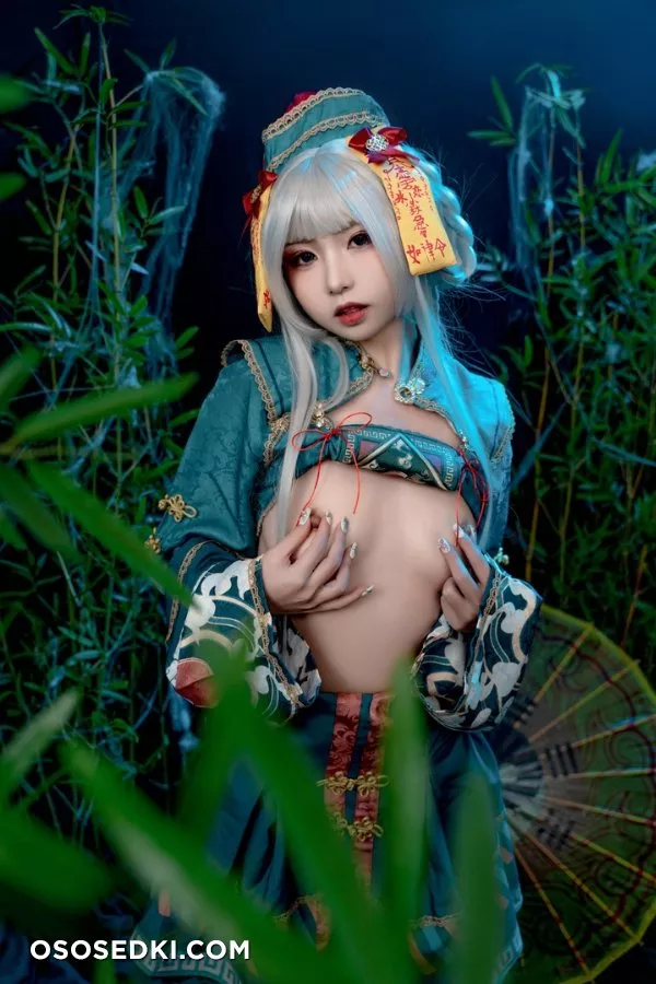爆机少女喵小吉 NO.074 子不语 nekokoyoshi - green - 48