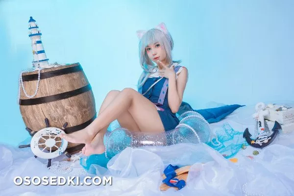 Gawr Gura (Hololive) - Ayaka Cosplay - 24