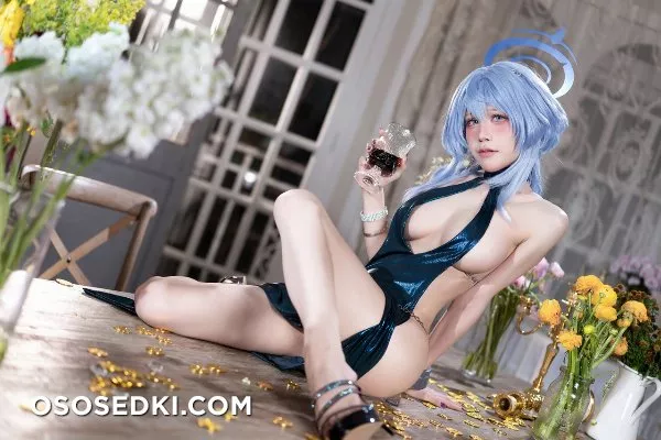 Amau Ako Dress (Blue Archive) -  Aqua 水淼 - 27