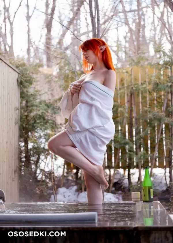 Jenna Lynn Meowri - Elf in Onsen - 11