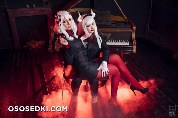 Mikomi Hokina & Gumiho Hannya. Lucifer & Modeus. Helltaker - 5
