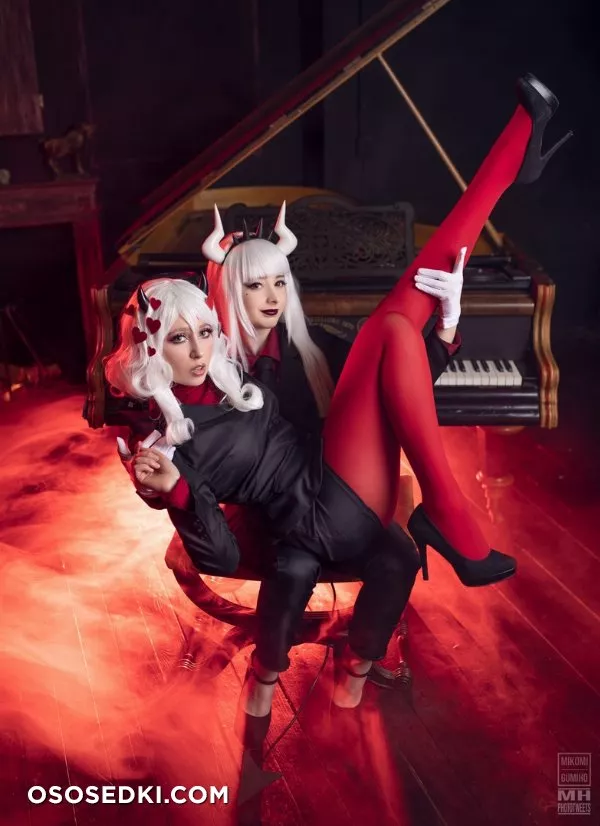 Mikomi Hokina & Gumiho Hannya. Lucifer & Modeus. Helltaker - 6