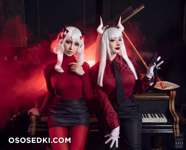Mikomi Hokina & Gumiho Hannya. Lucifer & Modeus. Helltaker - 9