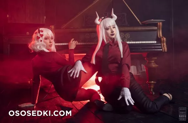 Mikomi Hokina & Gumiho Hannya. Lucifer & Modeus. Helltaker - 14