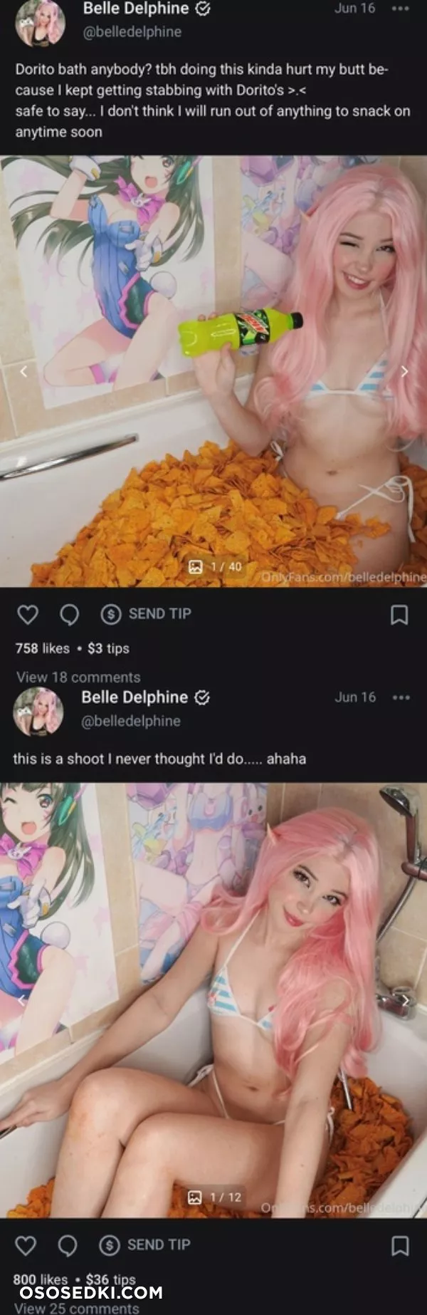 Belle Delphine - Doritos Bath - 48
