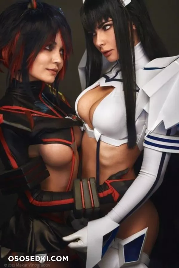 Kalinka Fox and Jannet Incosplay | Ryuko and Satsuki - 1